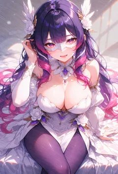 白浊沐浴的木偶与少女