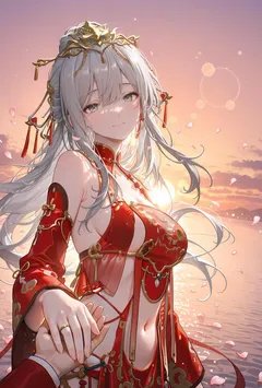 今夕何夕，星月同辉