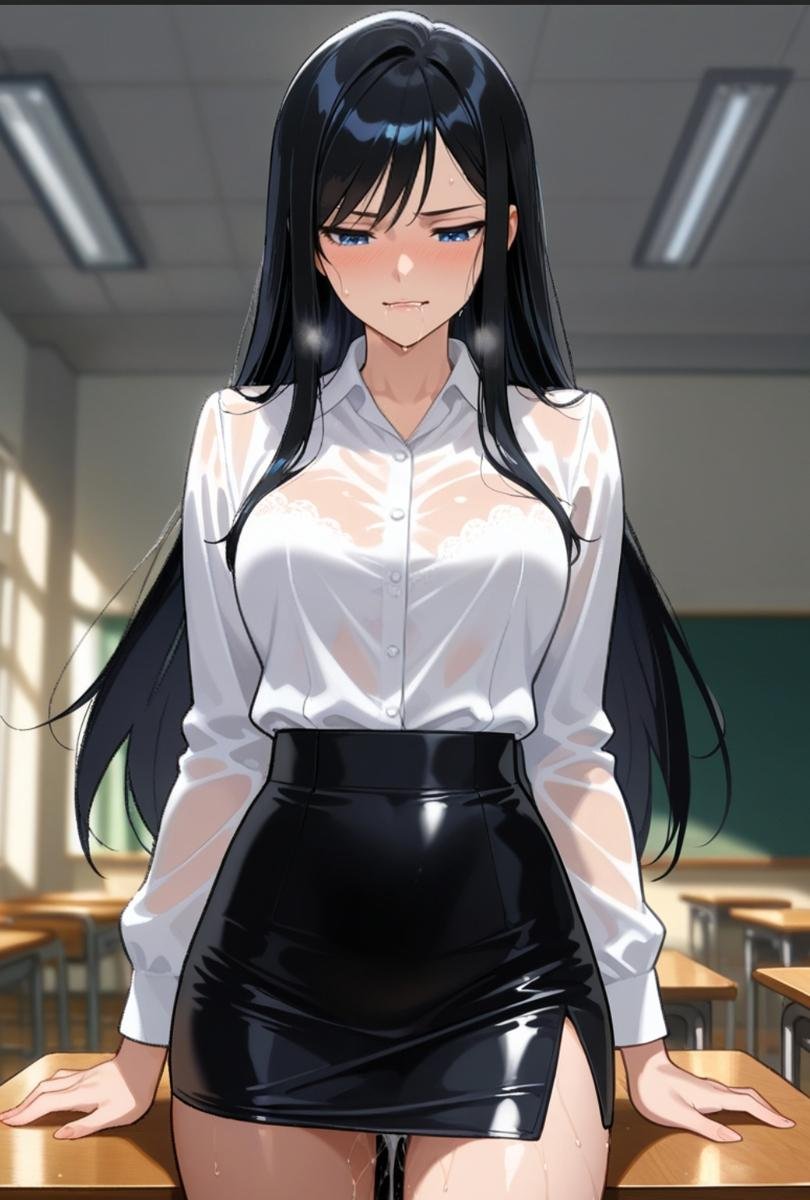 被无赖学生缠上的清纯老师