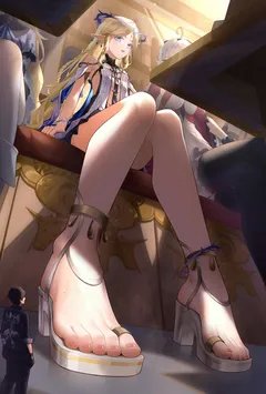 换上白丝与色气打扮的清纯精灵